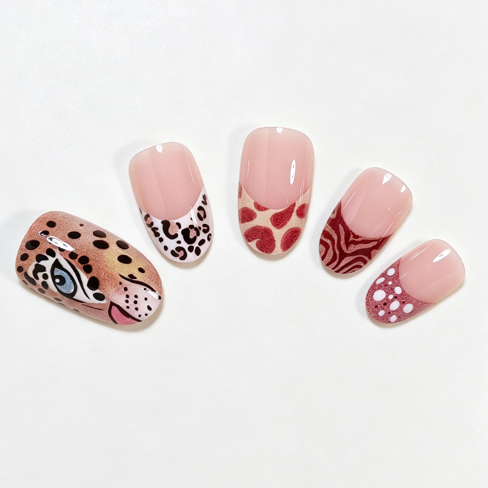 Safari Tier Thema Nagelkunst Set Brehn