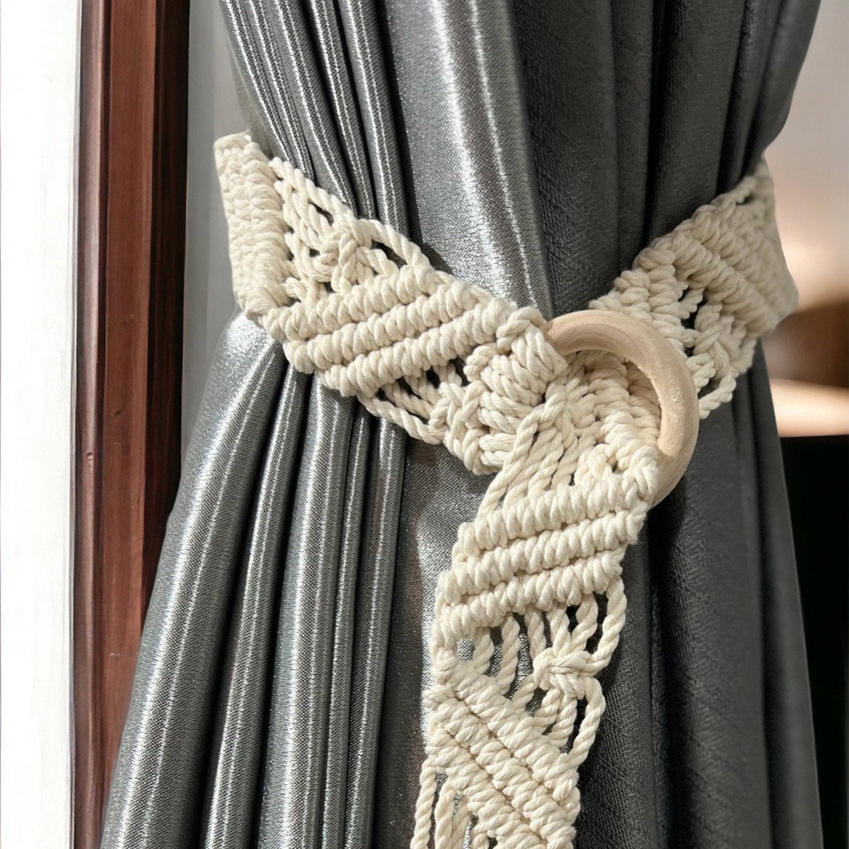 Macrame Vorhangbinder Brehn