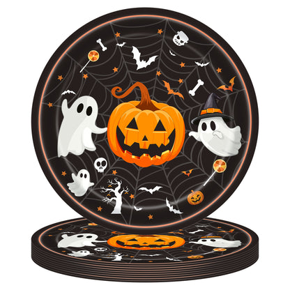 Halloween Tischsets aus Papier Einweg mit Motivdruck