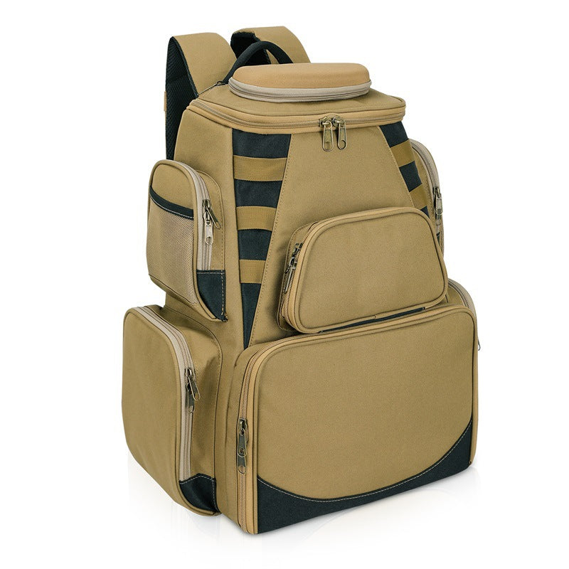 Multi-Fach Angeltasche Rucksack Brehn