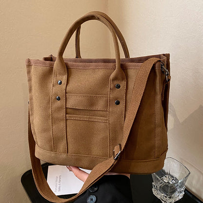 Haltbare Canvas-Tote-Tasche
