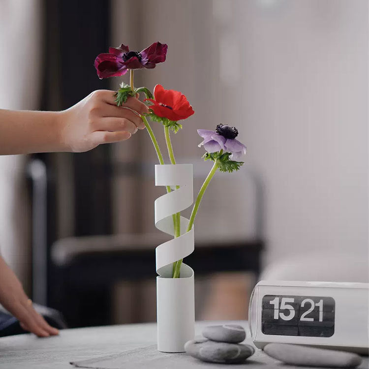 Stylische dekorative Spiral Skulptur