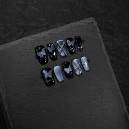 Künstlerisches Schmetterling Nagelkunst Set
