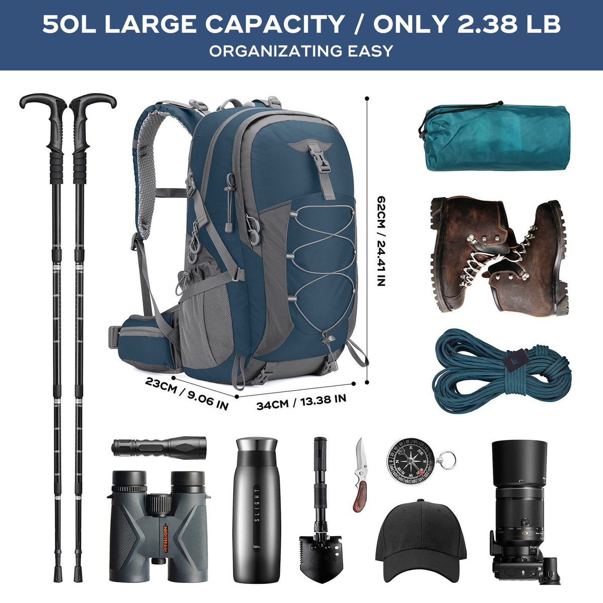 Multifunktionaler Outdoor-Abenteuer-Rucksack Brehn
