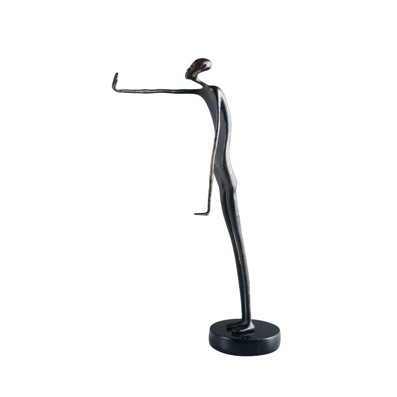 Abstrakte menschliche Figurine