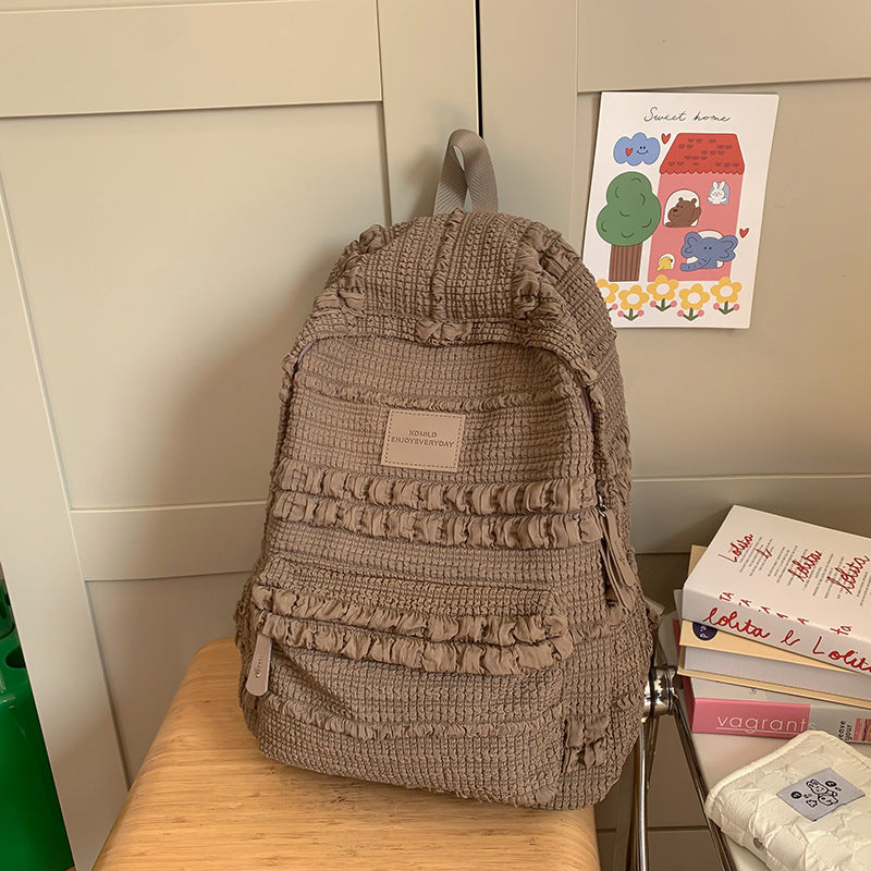 Texturierter leichter Rucksack