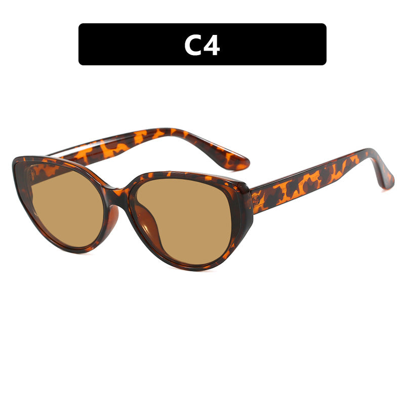 Damen Cat-Eye Sonnenbrille mit modischem Schildkrötenmuster und UV-Schutz Brehn