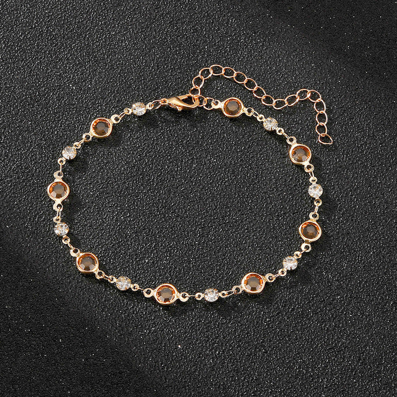 Elegante Strass-Ketten-Armspirale Brehn