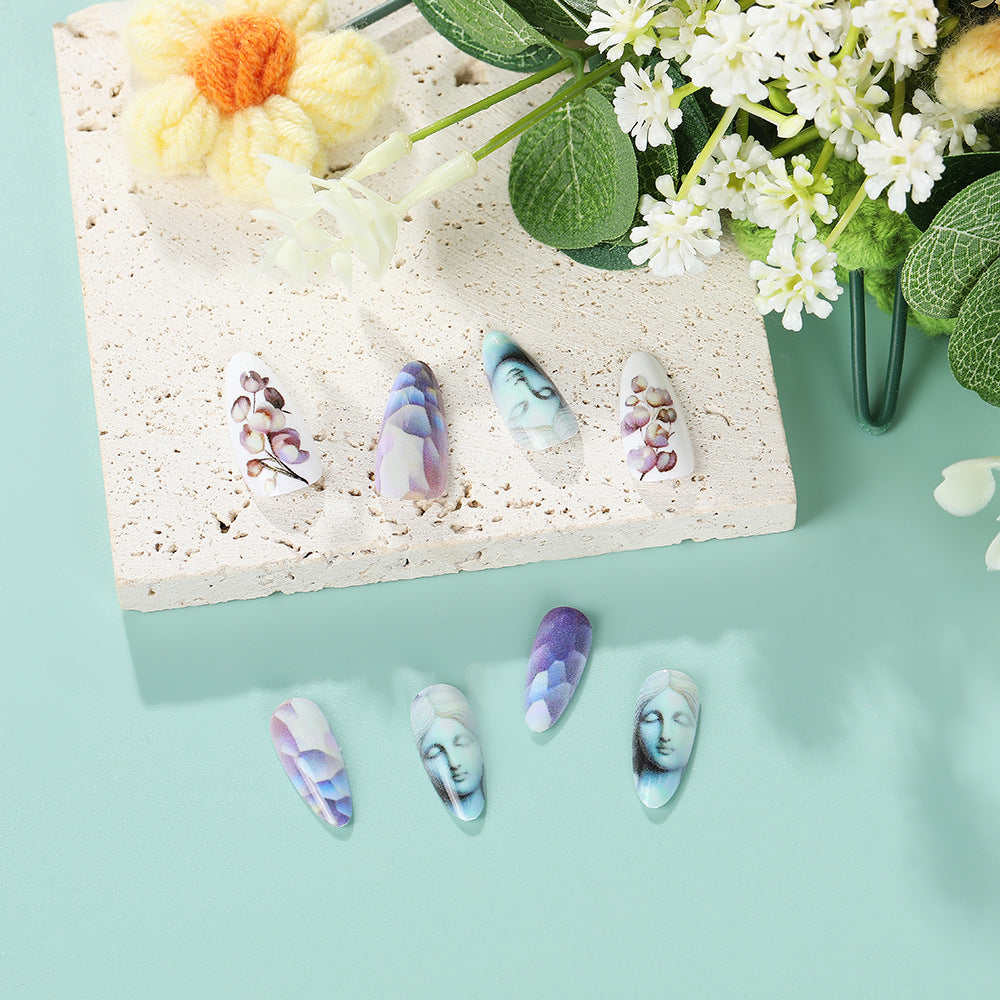 Kunstnägel mit botanischen und kunstvollen Designs Brehn