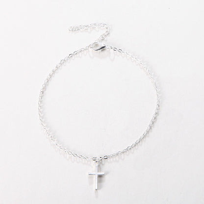 Delikater Kreuz Charm Armband Brehn