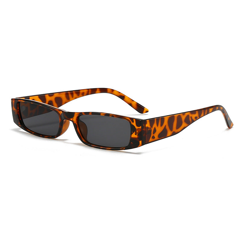 Damen moderne rechteckige Sonnenbrille mit angesagtem Design Brehn