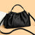 Texturierte Leder-Schnürtasche Brehn