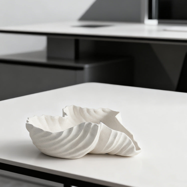 Elegante muschelförmige Dekoration