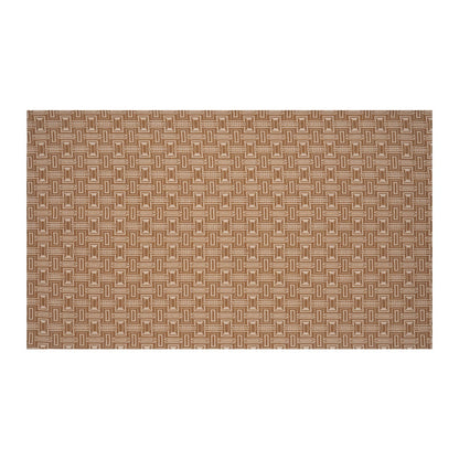 Geometrisch gemusterter Teppich