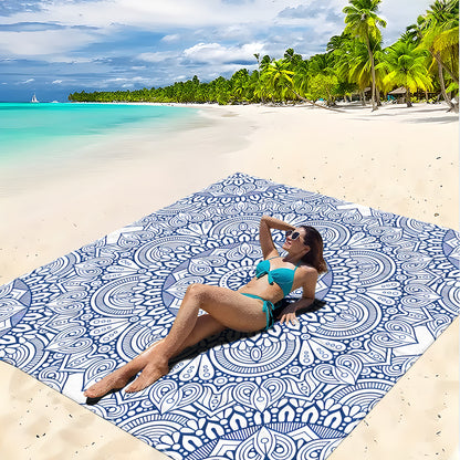 Mandala Design Strandmatte Brehn