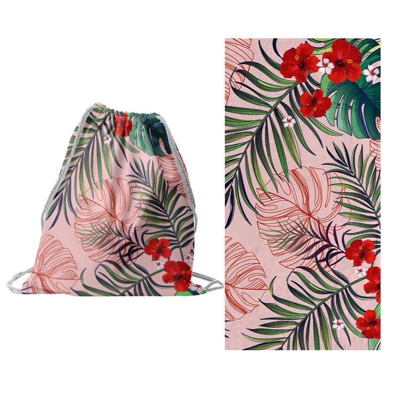 Multifunktionales Strandset mit Tragetasche und Handtuch Brehn