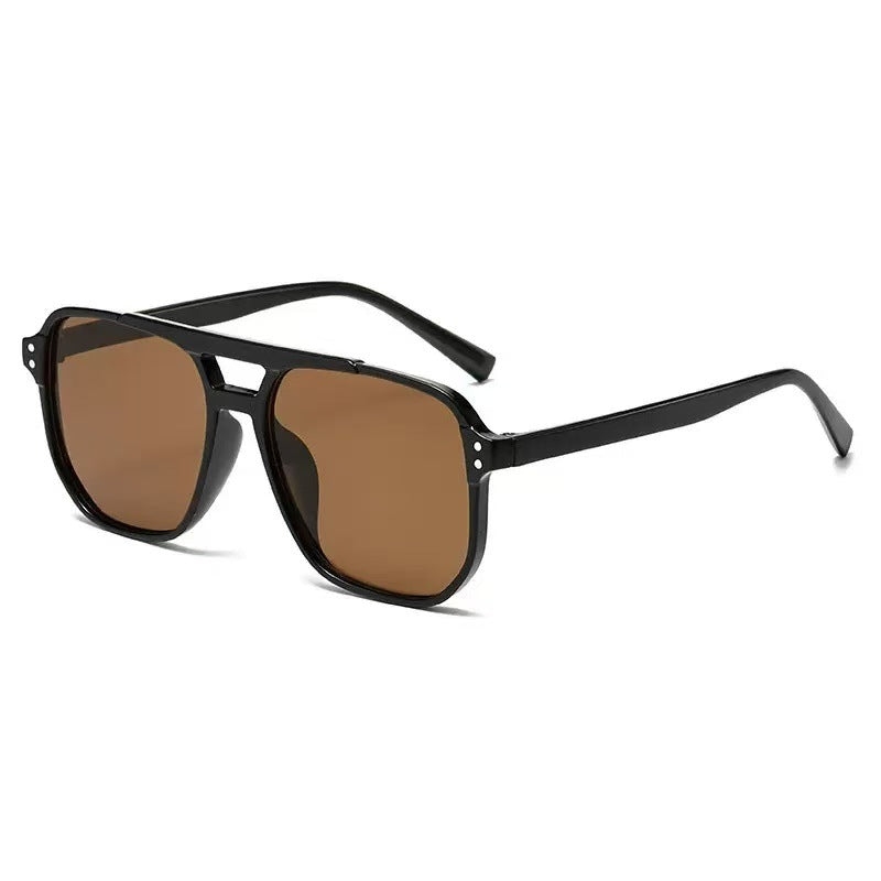 Stylische Quadratische Rahmen Sonnenbrille Brehn