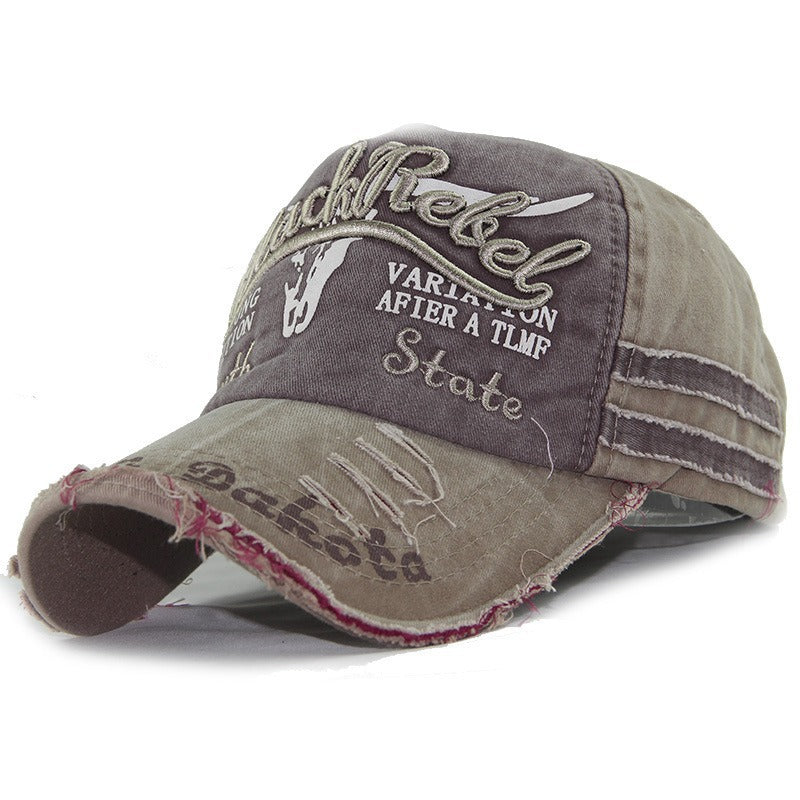 Damen Distressed Grafik Baseballmütze Brehn 1784083658