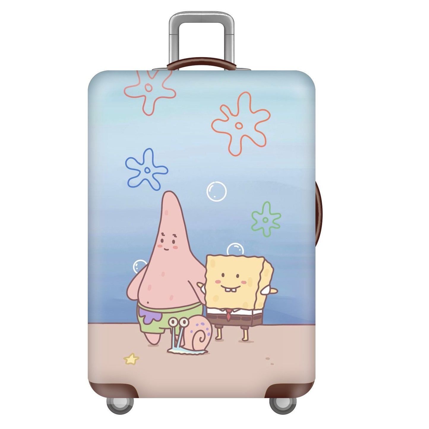 Unisex Hartschalenreisekoffer mit buntem Cartoon-Motiv Brehn