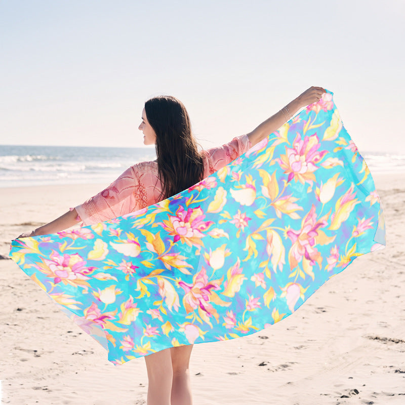 Leichter Strandtuch mit kreativem Quallen-Motiv Brehn