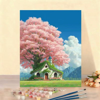 DIY Landschaft Painting nach Zahlen Kunstkit Brehn