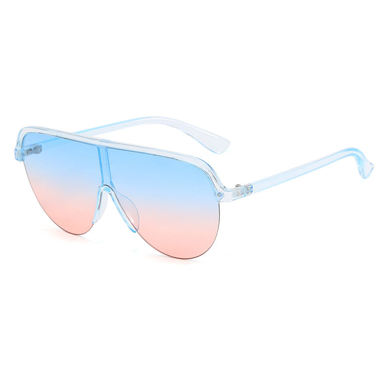 Damen oversized Visier Sonnenbrille Brehn