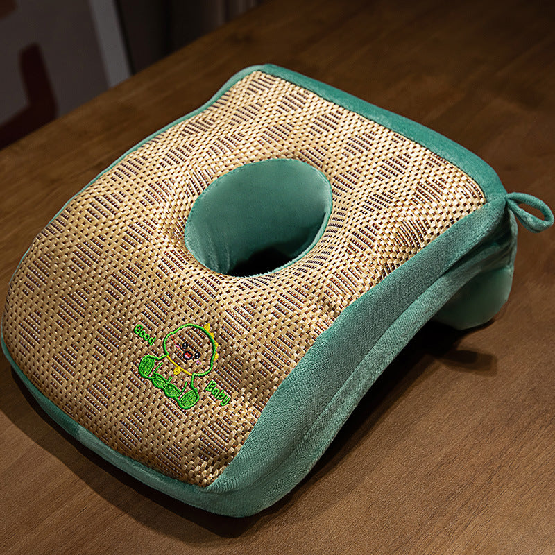 Plüsch Nackenstützkissen mit ergonomischer Aussparung Brehn