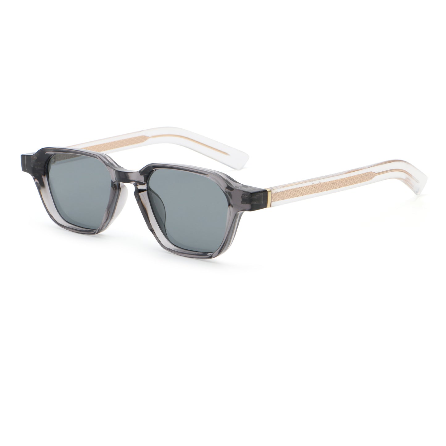 Damen Sonnenbrille im besonderen Design mit eckigen Gläsern Brehn