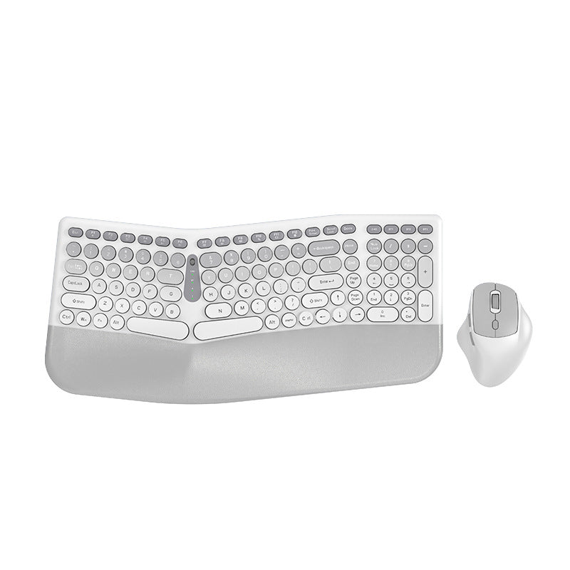 Ergonomische Wireless Tastatur und Maus Combo Brehn