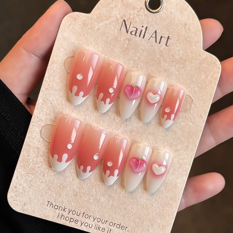 Dekoratives Press-On Nagelset Brehn