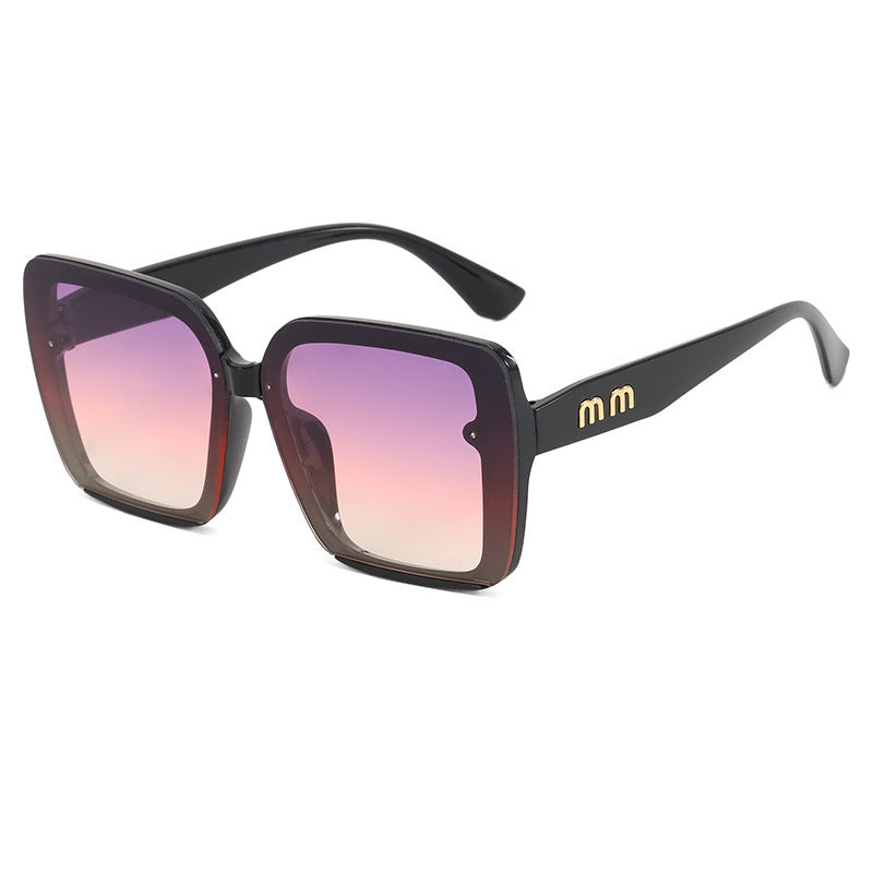Damen Sonnenbrille im modernen quadratischen Stil Brehn