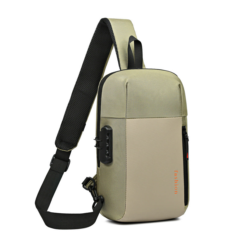 Kompakte Mehrfach-Taschen Sling Bag Brehn