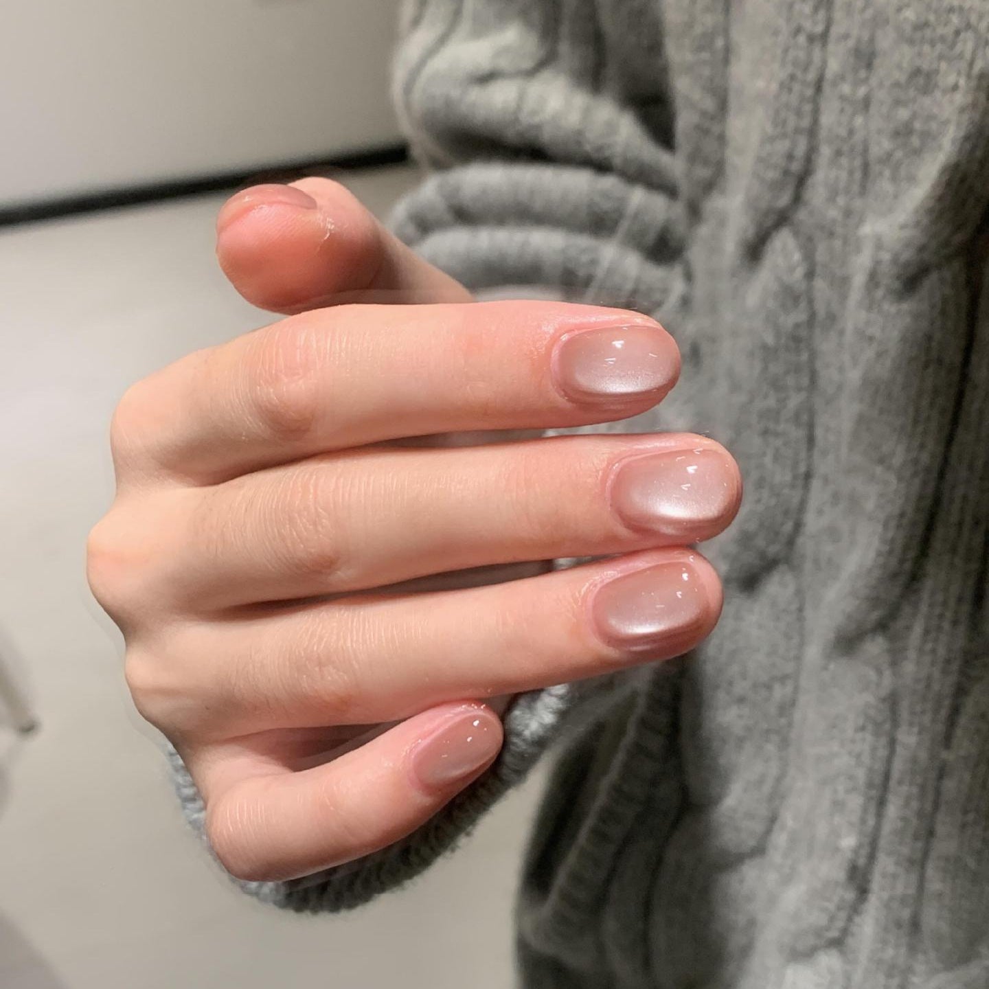 Kunstnägel Im Modernen Ombre-Design Brehn
