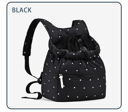 Schnürzugverschluss Lässiger Rucksack Brehn