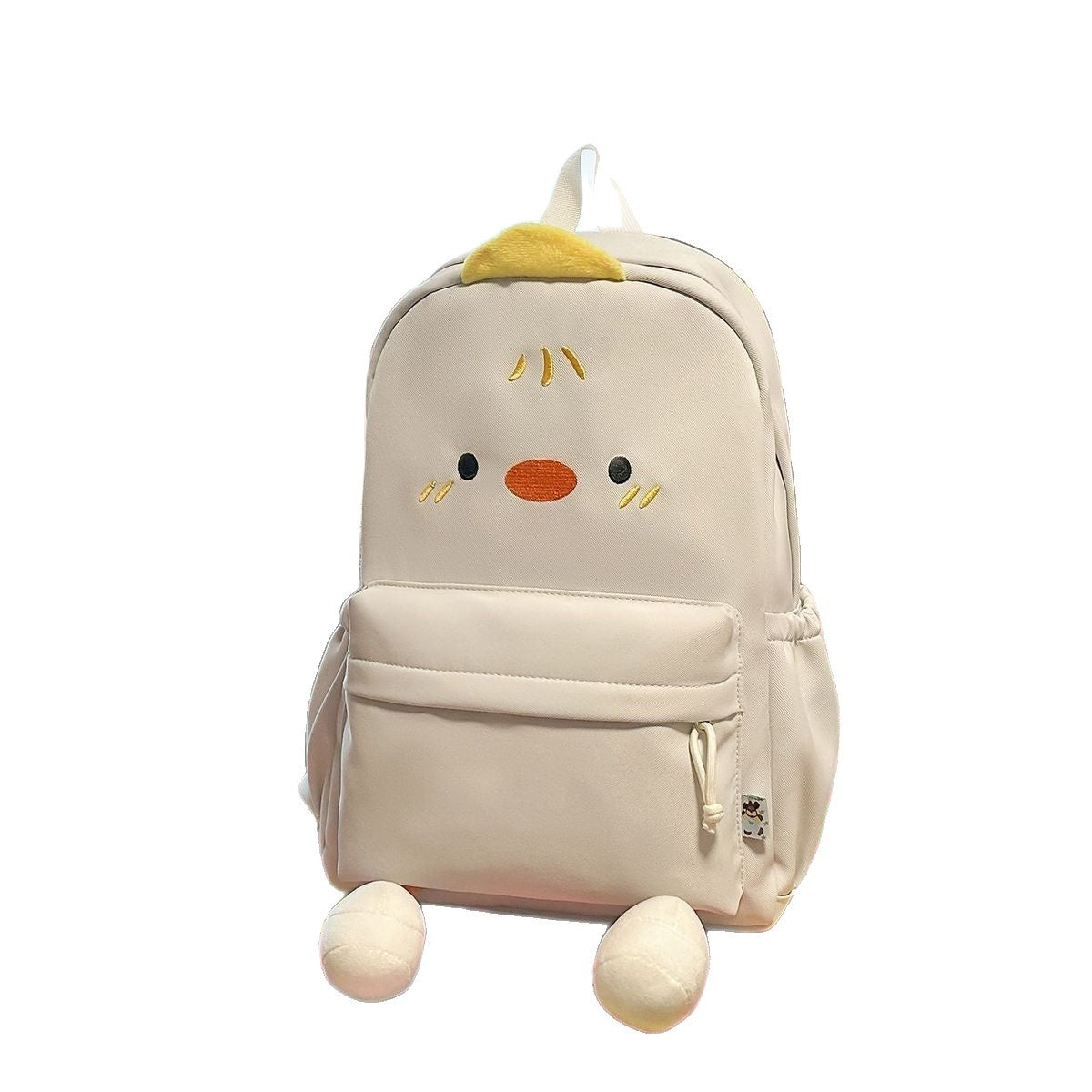 Kreativ Gestalteter Rucksack mit Plüschigen Applikationen Brehn