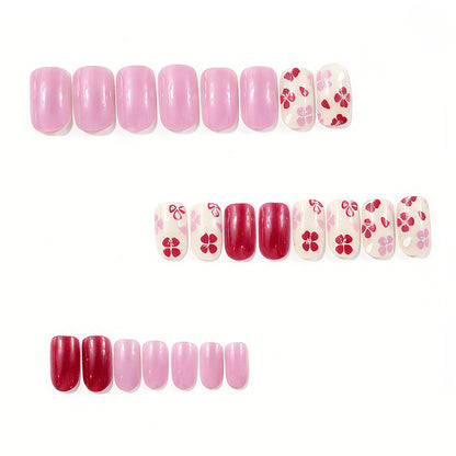 Florale dekorative Gel-Nagelerweiterungen Brehn
