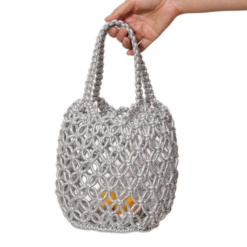 Trendige Shopper-Tasche mit Einzigartigem Netzdesign Brehn