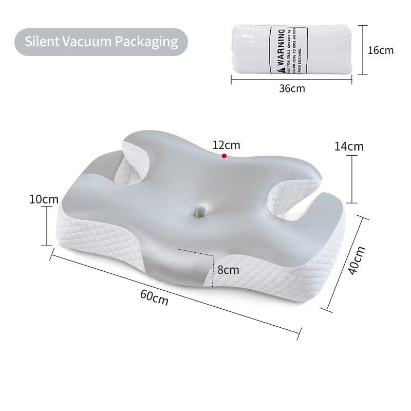 Ergonomisches Nacken- Und Schulterschlafkissen Mit Kühlender Gel-Oberfläche Brehn