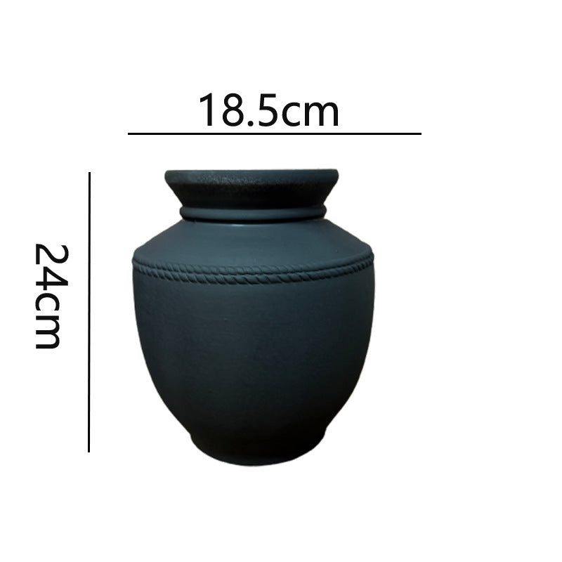 Handgefertigte Tonvase Brehn