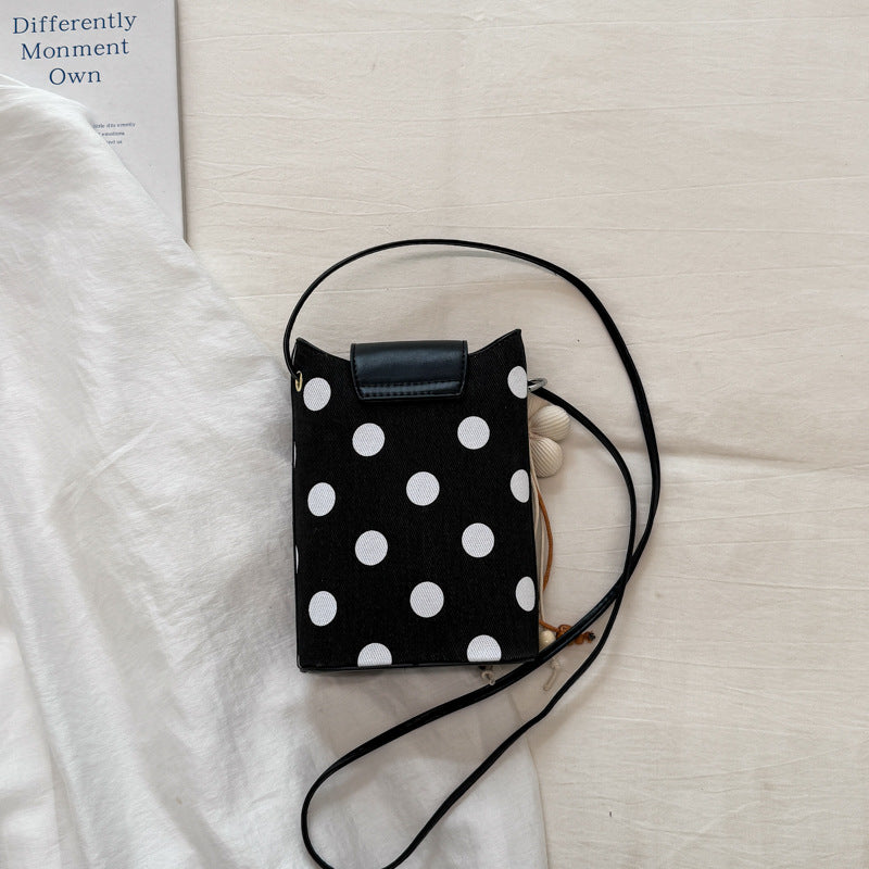 WoPlayful Polka Dot Umhängetasche Brehn