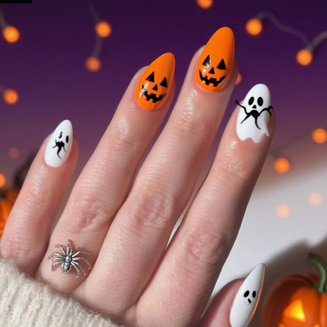 Halloween-Themen Künstlerische Nagelverbesserungen Brehn