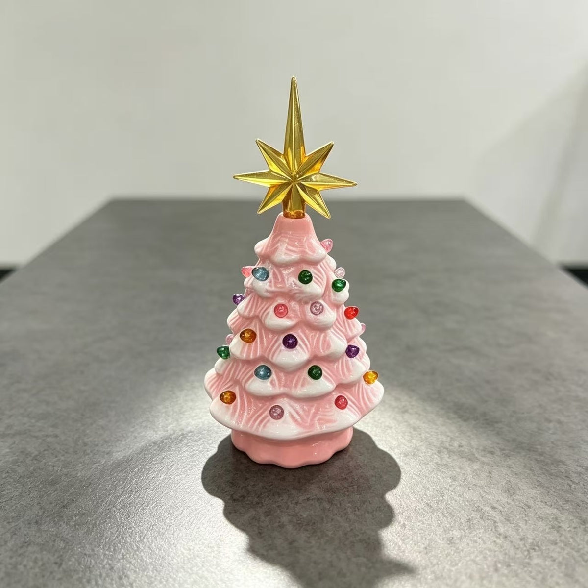 Dekorative Keramische Weihnachtsbaumfigur Brehn
