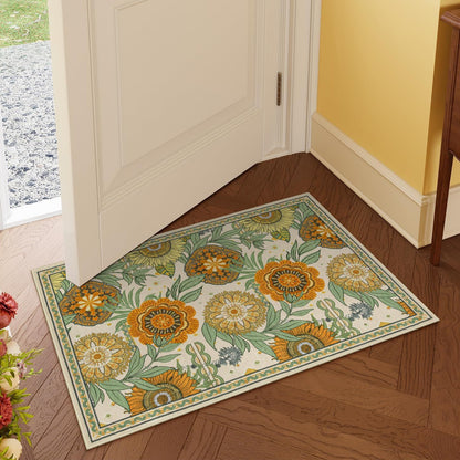 Luxuriöse Floral Design Badmatte Brehn
