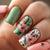 Botanische Blumen Press-On Nagelkunst Brehn