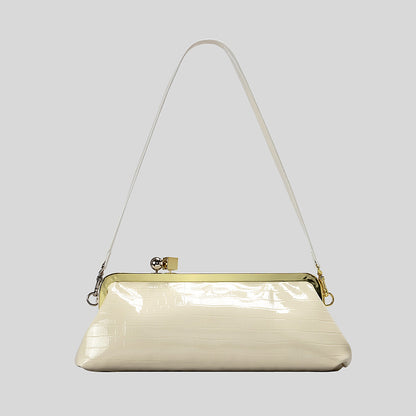 Elegante Lackleder Abendhandtasche
