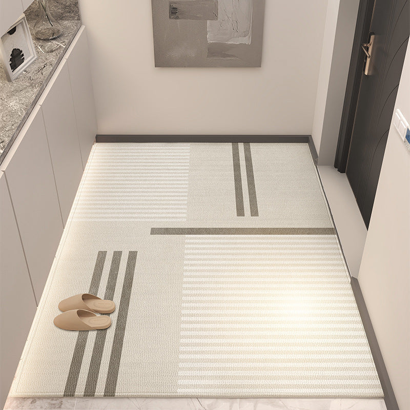 Stylischer geometrischer Teppich