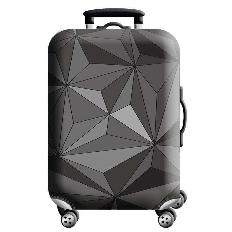 Unisex Hartschalenreisekoffer mit modernem geometrischen Design Brehn