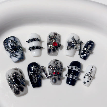 Gothic Nageldekorationsset