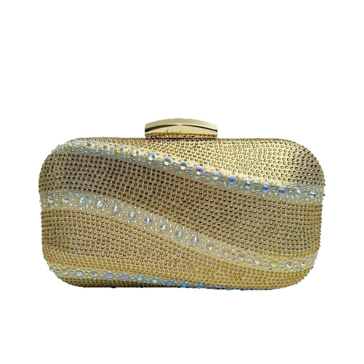 Rhinestone-besetzte Clutch-Tasche