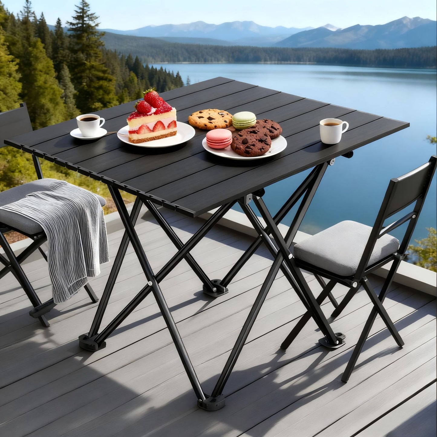 Unisex Faltbarer Campingtisch Brehn